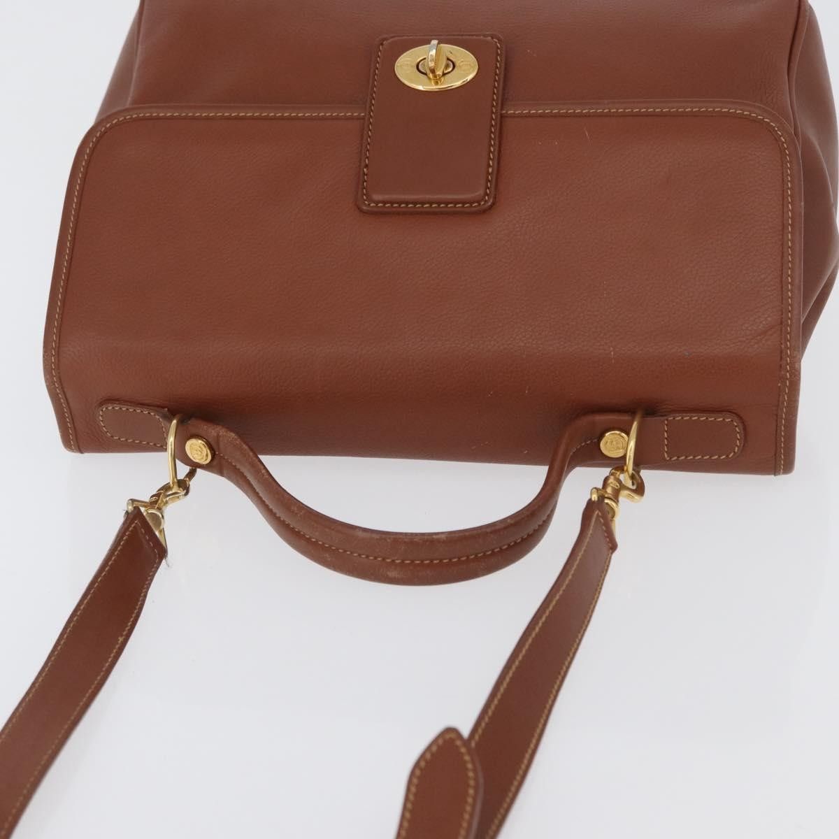 Gucci Gucci Vintage Handbag Leather Size ONE SIZE - 16 Thumbnail