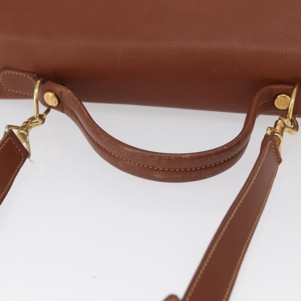 Gucci Gucci Vintage Handbag Leather Size ONE SIZE - 8 Thumbnail