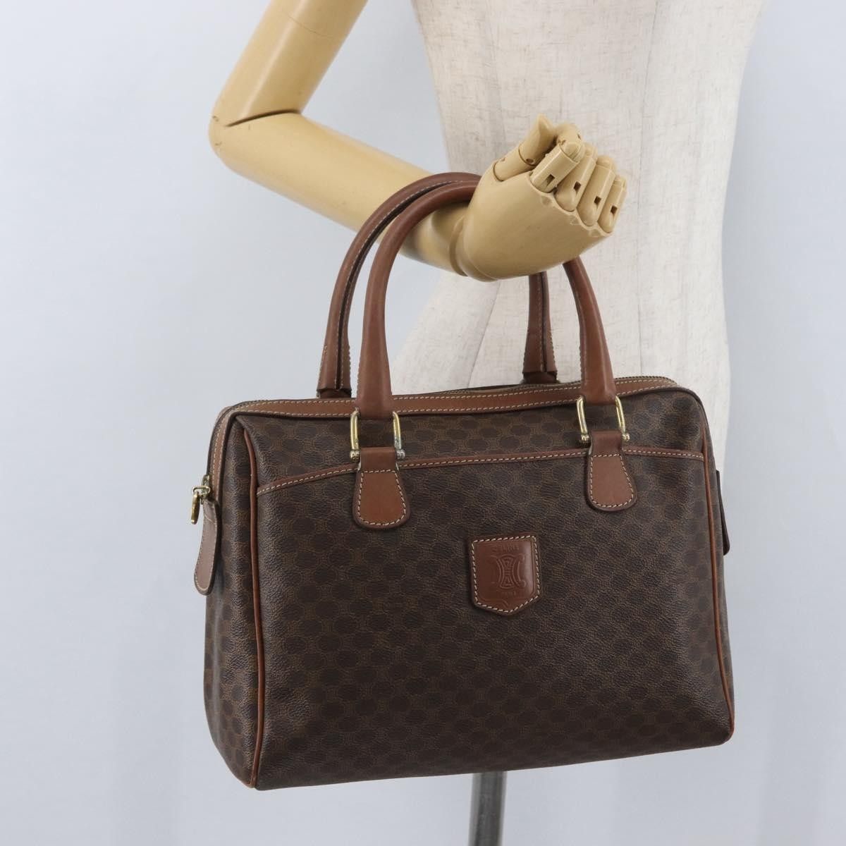 Celine Celine Vintage Macadam Canvas and Leather Size ONE SIZE - 14 Thumbnail