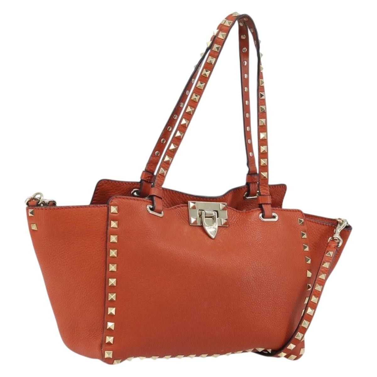 Valentino Valentino Garavani Rockstud Tote Soft Leather Size ONE SIZE - 15 Thumbnail