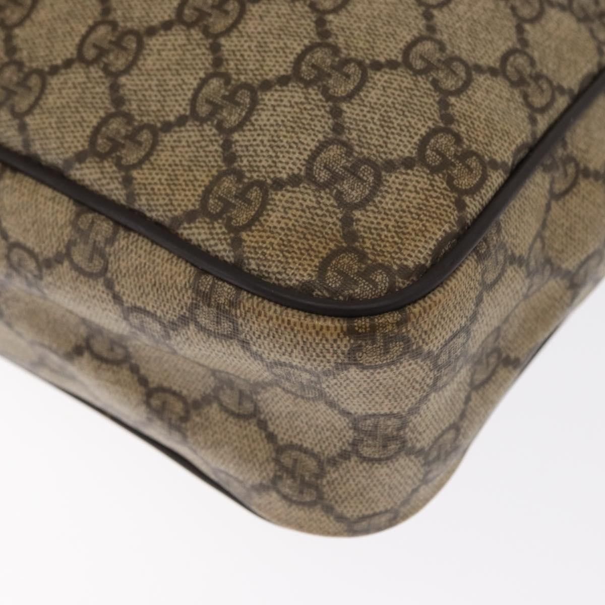 Gucci Gucci Front Zip Messenger GG Coated Canvas Size ONE SIZE - 11 Thumbnail