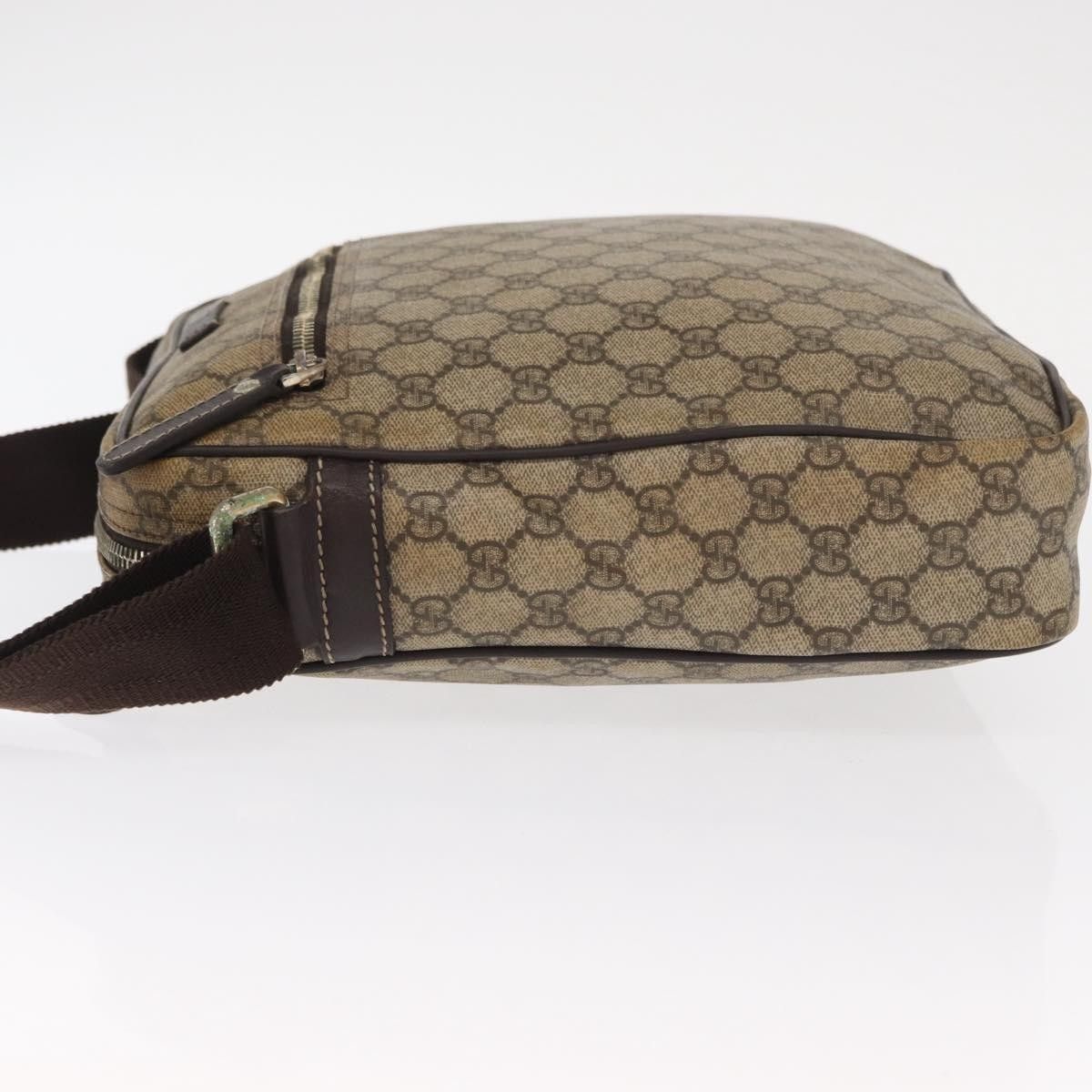 Gucci Gucci Front Zip Messenger GG Coated Canvas Size ONE SIZE - 4 Thumbnail