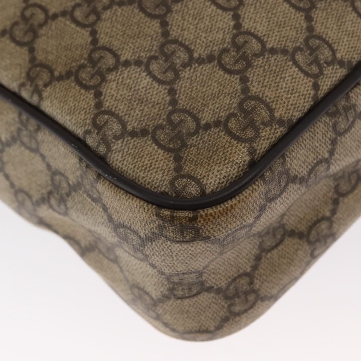 Gucci Gucci Front Zip Messenger GG Coated Canvas Size ONE SIZE - 12 Thumbnail