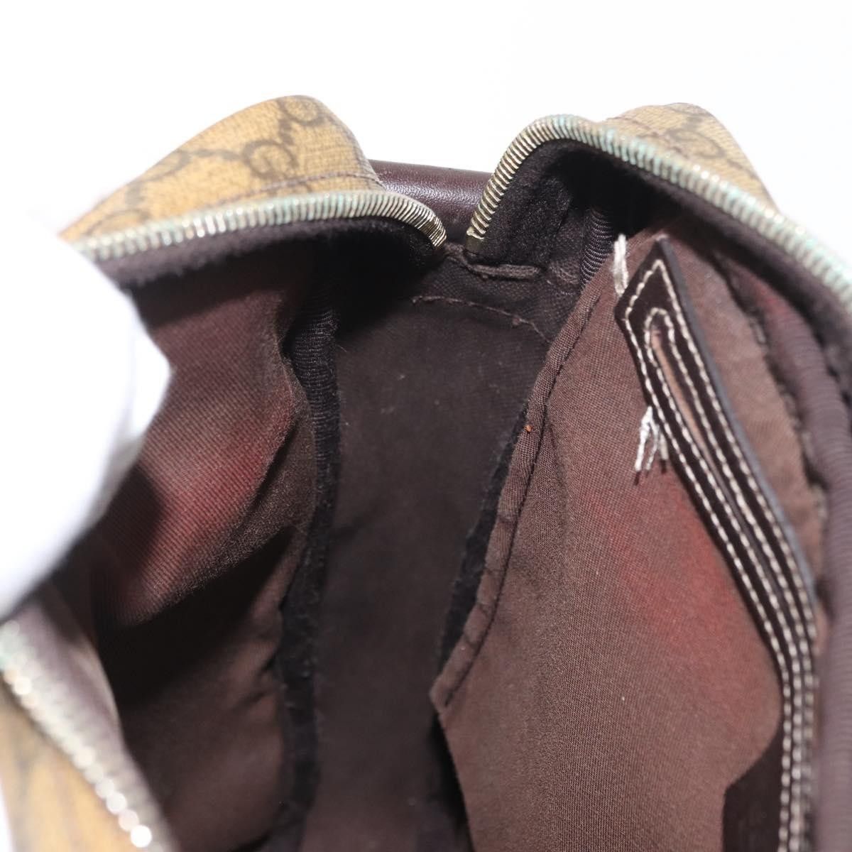 Gucci Gucci Front Zip Messenger GG Coated Canvas Size ONE SIZE - 22 Thumbnail