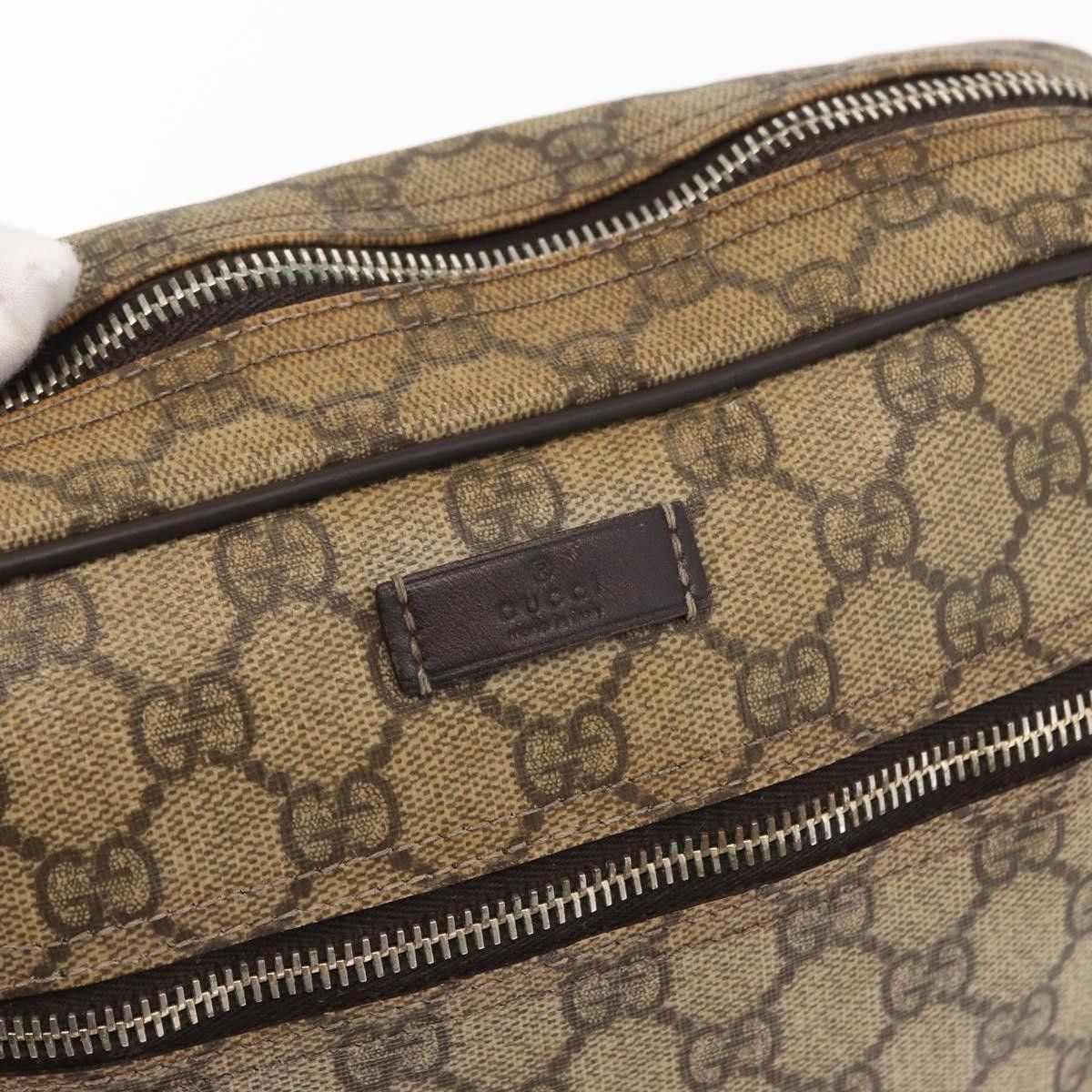 Gucci Gucci Front Zip Messenger GG Coated Canvas Size ONE SIZE - 15 Thumbnail