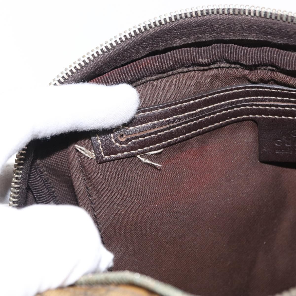 Gucci Gucci Front Zip Messenger GG Coated Canvas Size ONE SIZE - 23 Thumbnail