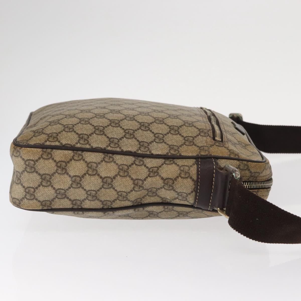 Gucci Gucci Front Zip Messenger GG Coated Canvas Size ONE SIZE - 3 Thumbnail