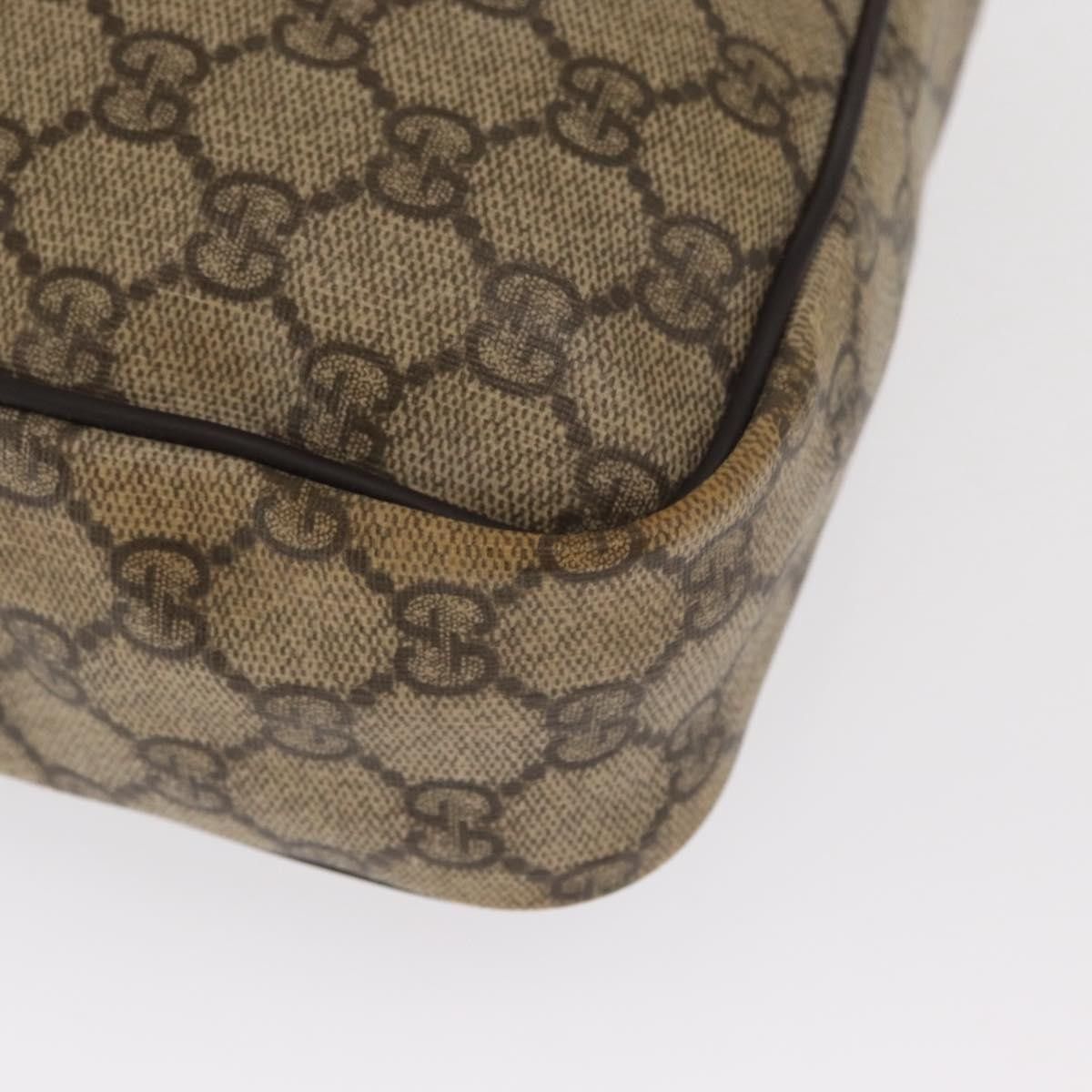 Gucci Gucci Front Zip Messenger GG Coated Canvas Size ONE SIZE - 10 Thumbnail