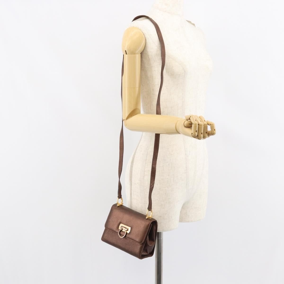 Salvatore Ferragamo Salvatore Ferragamo Gancini Leather Size ONE SIZE - 13 Thumbnail