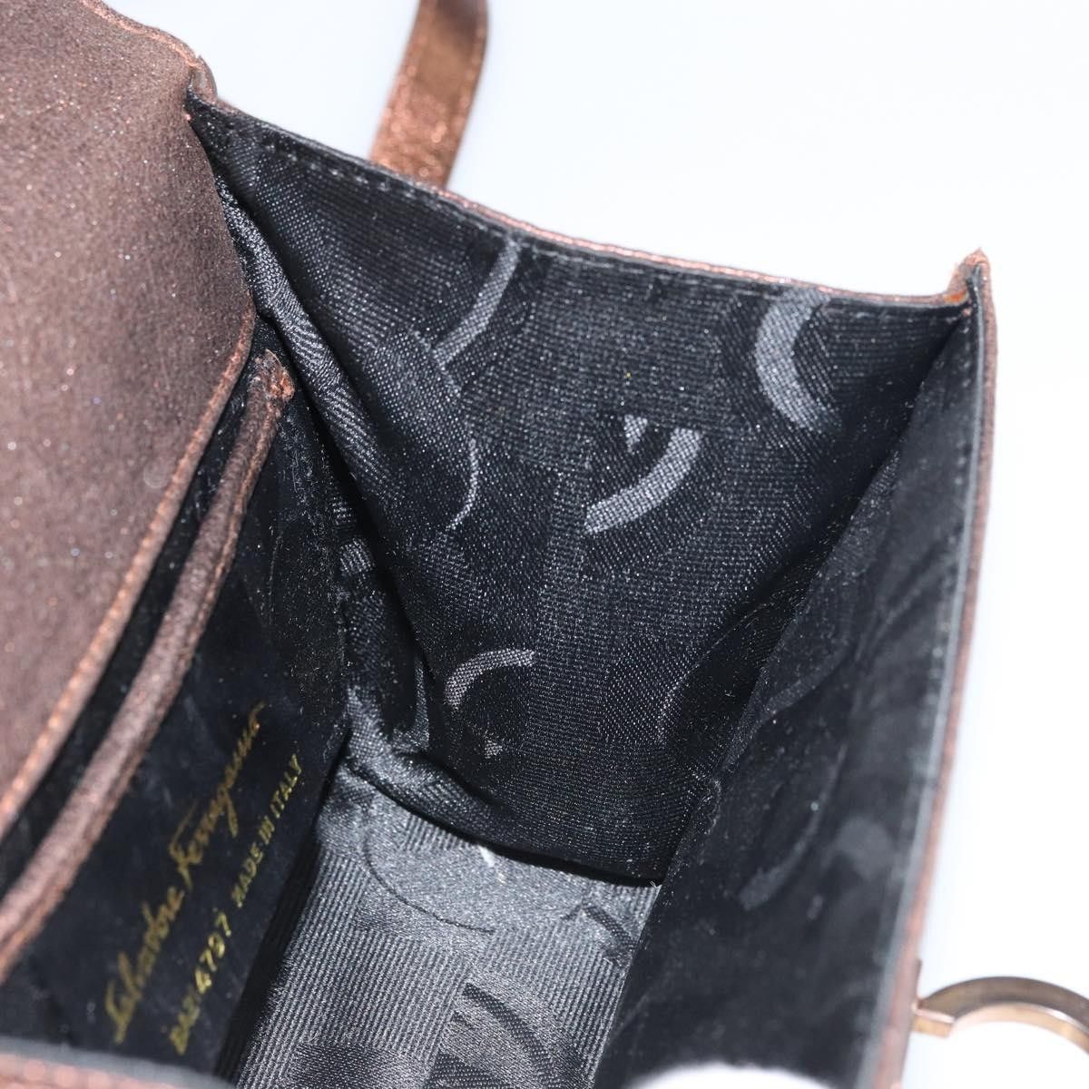 Salvatore Ferragamo Salvatore Ferragamo Gancini Leather Size ONE SIZE - 18 Thumbnail