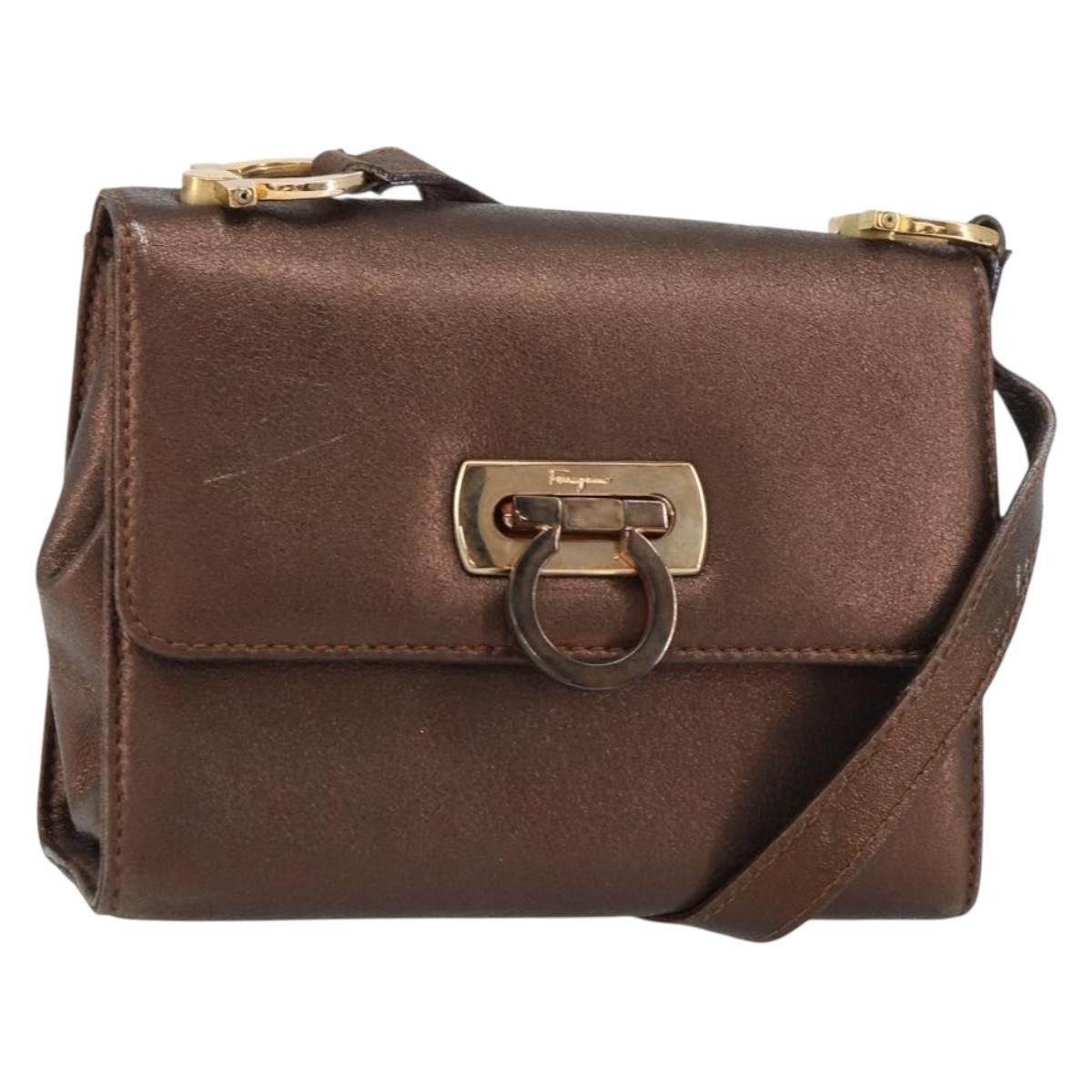 Salvatore Ferragamo Salvatore Ferragamo Gancini Leather Size ONE SIZE - 15 Thumbnail