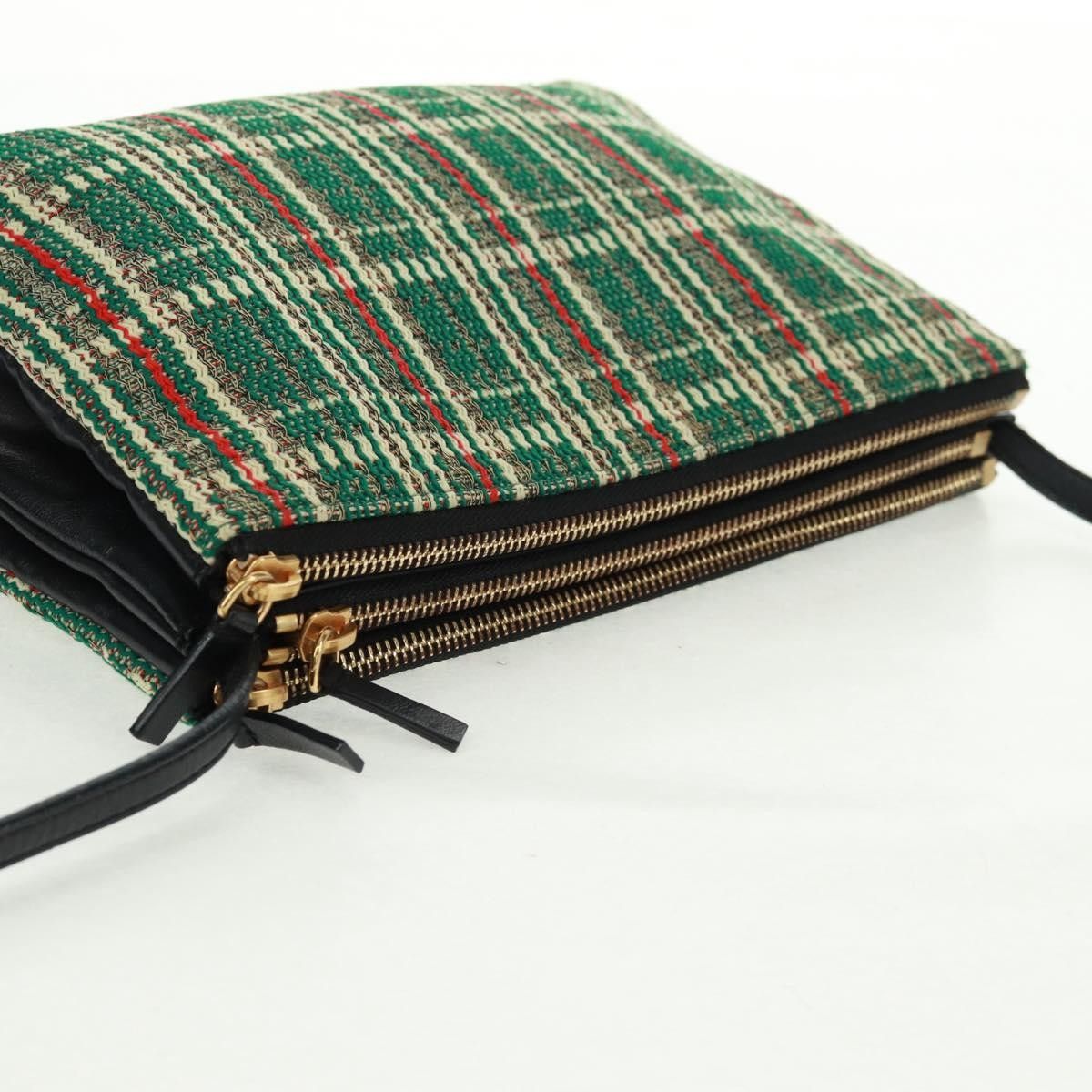 Celine Celine Trio Crossbody Bag Tweed Size ONE SIZE - 16 Thumbnail