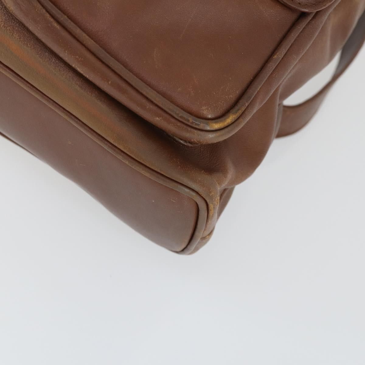 Gucci Gucci Vintage Bamboo Backpack Leather Size ONE SIZE - 11 Thumbnail
