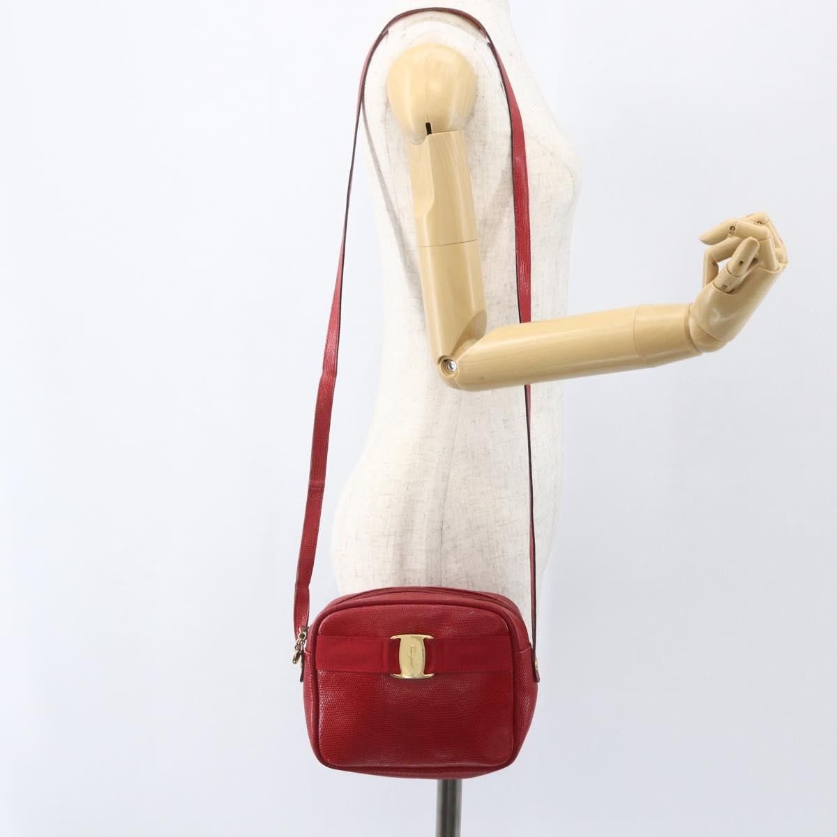 Salvatore Ferragamo Salvatore Ferragamo Vara Bow camera Leather Size ONE SIZE - 13 Thumbnail