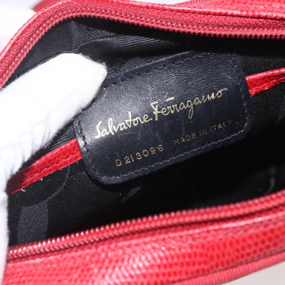 Salvatore Ferragamo Salvatore Ferragamo Vara Bow camera Leather Size ONE SIZE - 6 Thumbnail