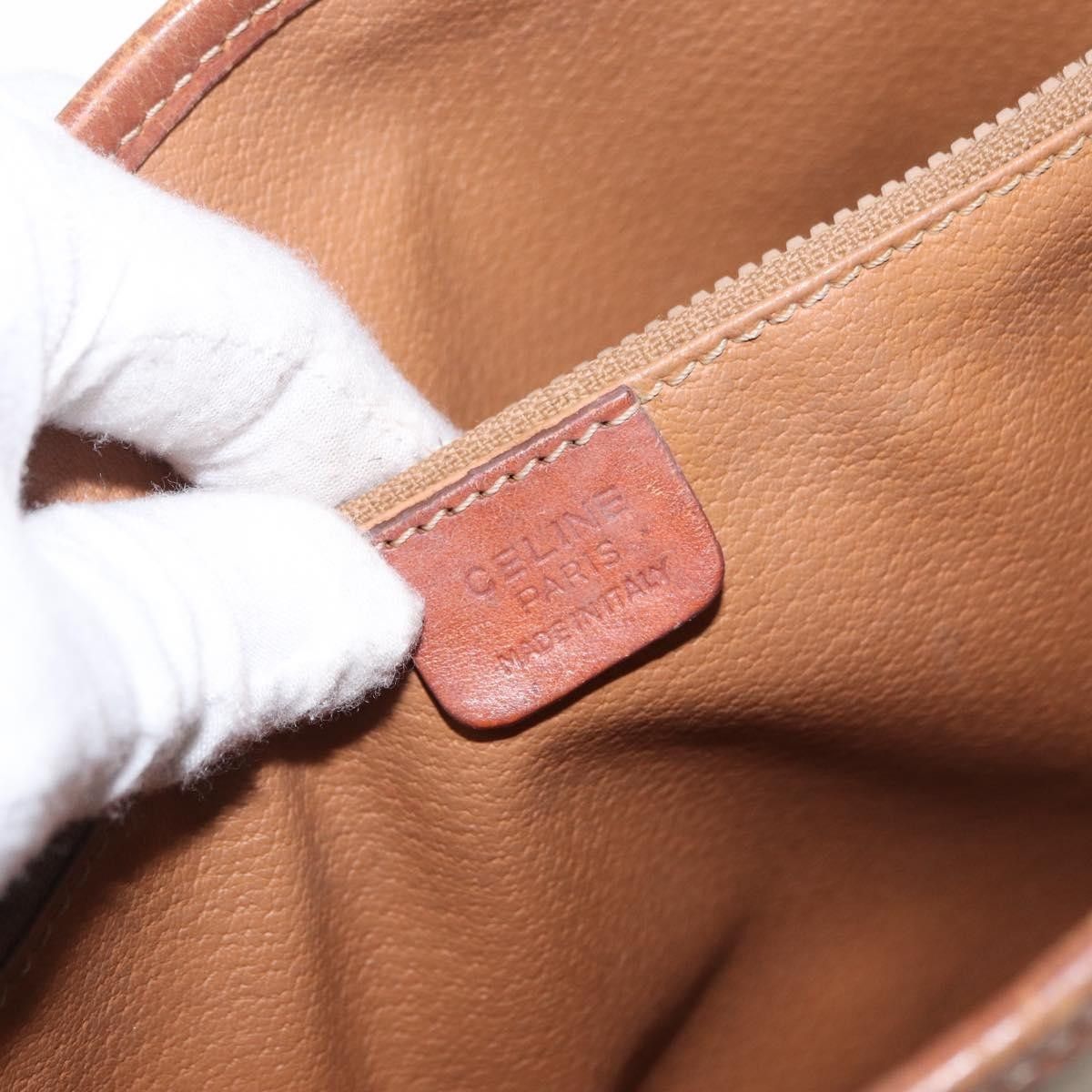 Celine Celine Vintage Macadam Canvas and Leather Size ONE SIZE - 6 Thumbnail