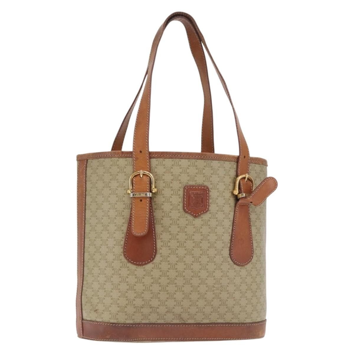 Celine Celine Vintage Macadam Canvas and Leather Size ONE SIZE - 15 Thumbnail