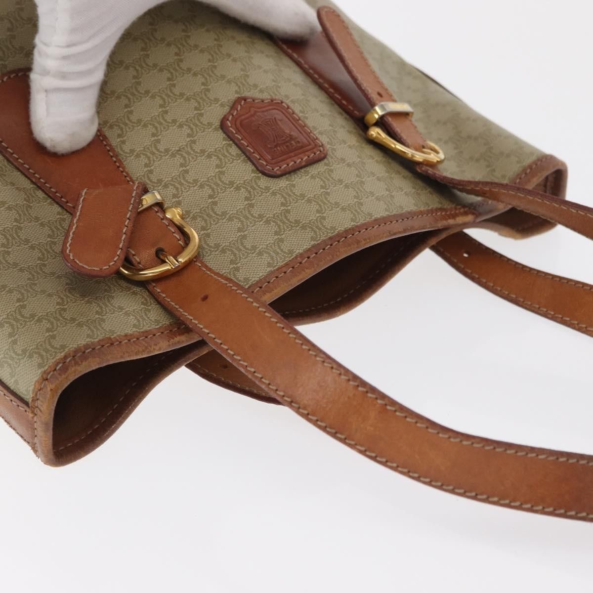 Celine Celine Vintage Macadam Canvas and Leather Size ONE SIZE - 17 Thumbnail
