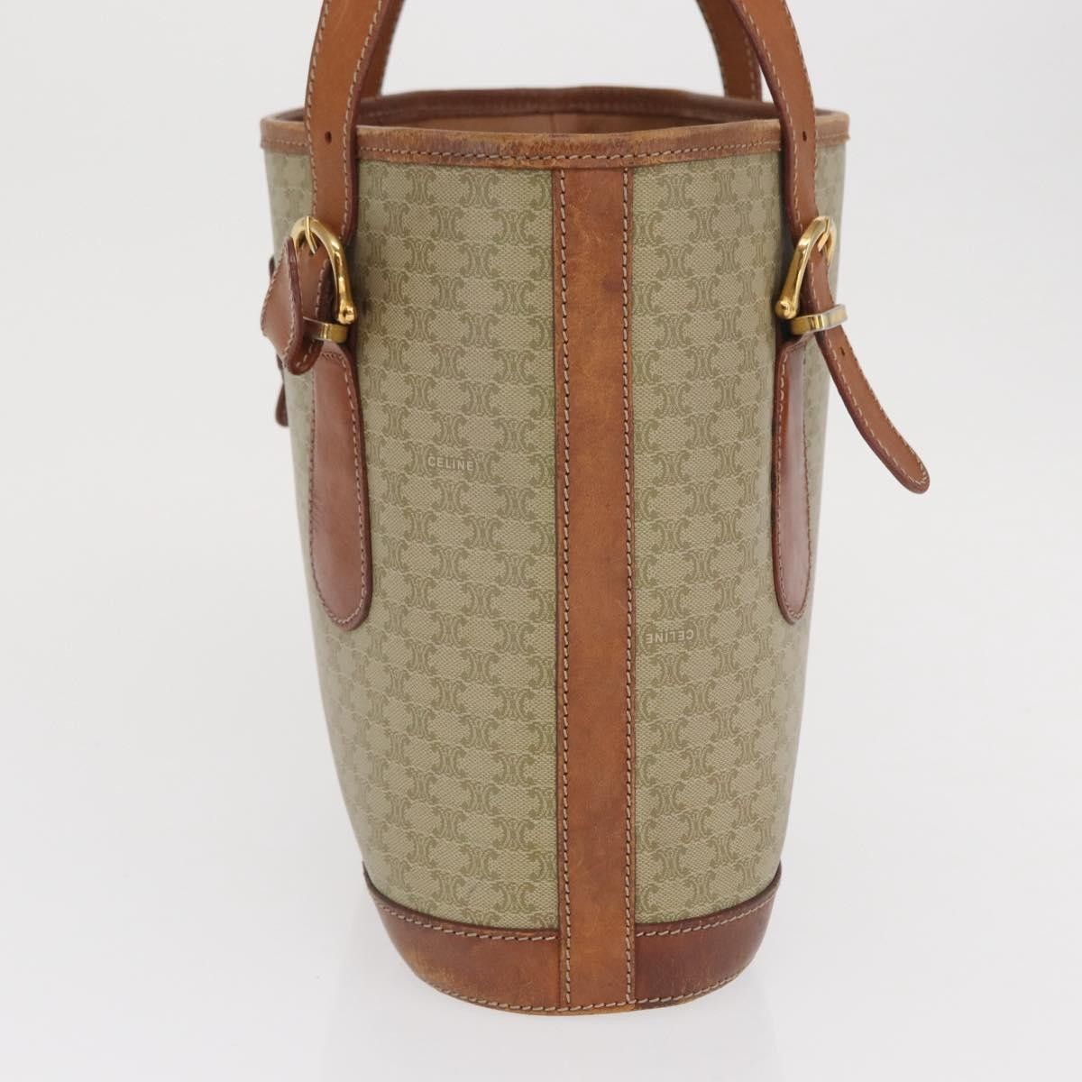 Celine Celine Vintage Macadam Canvas and Leather Size ONE SIZE - 3 Thumbnail
