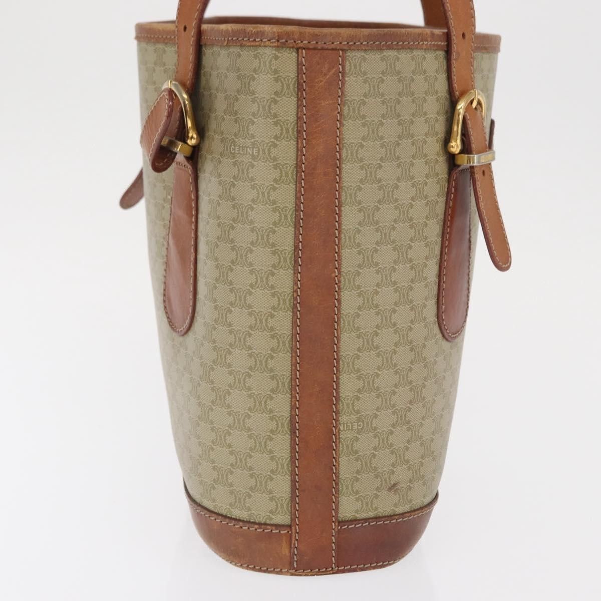 Celine Celine Vintage Macadam Canvas and Leather Size ONE SIZE - 4 Thumbnail