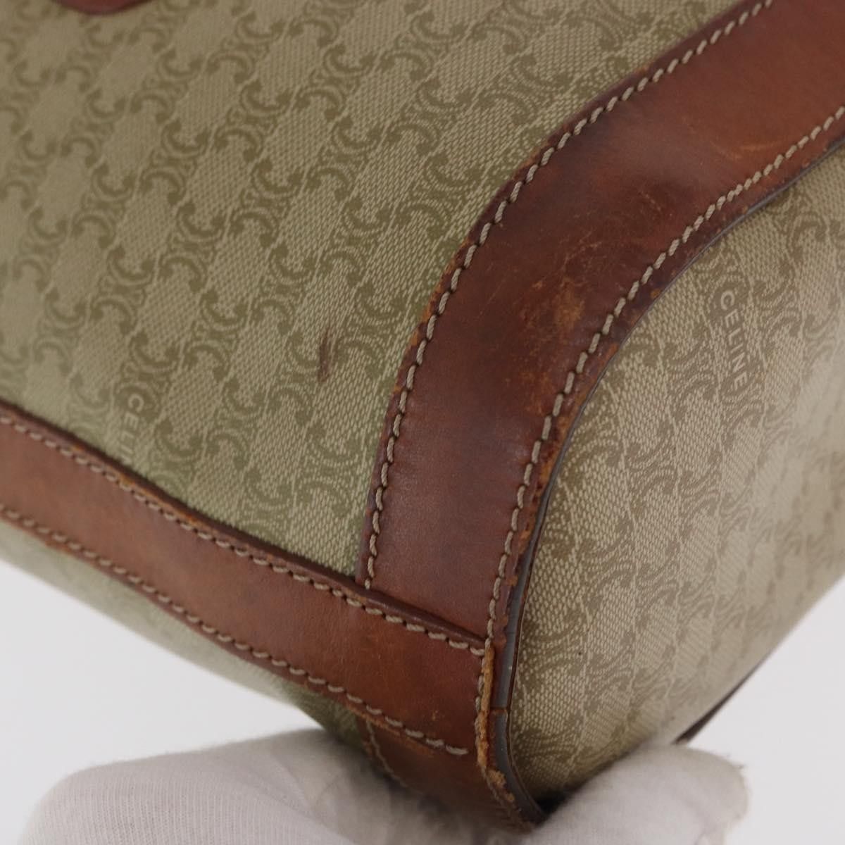 Celine Celine Vintage Macadam Canvas and Leather Size ONE SIZE - 9 Thumbnail