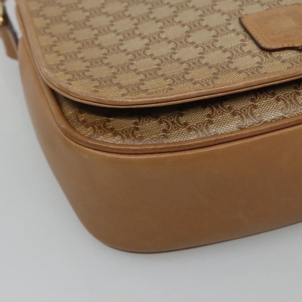 Celine Celine Vintage Macadam Canvas and Leather Size ONE SIZE - 10 Thumbnail