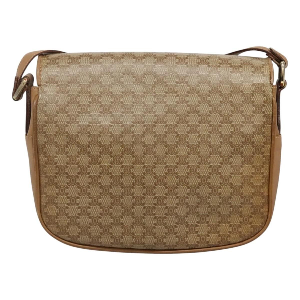 Celine Celine Vintage Macadam Canvas and Leather Size ONE SIZE - 2 Thumbnail