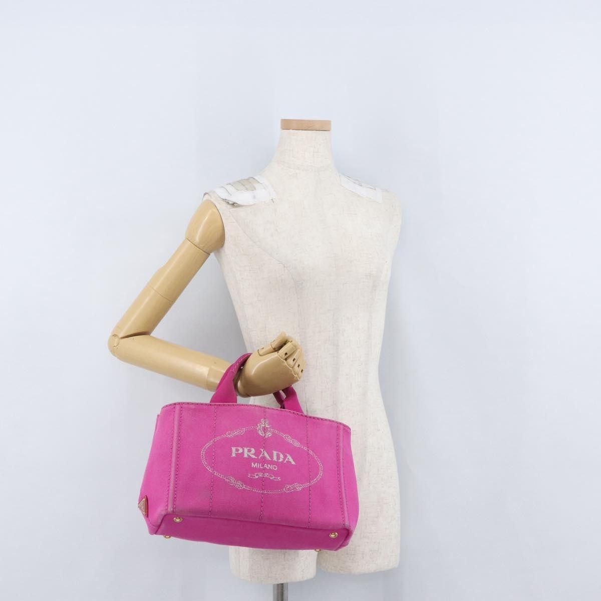 Prada Prada Canapa Tote Canvas Size ONE SIZE - 14 Thumbnail