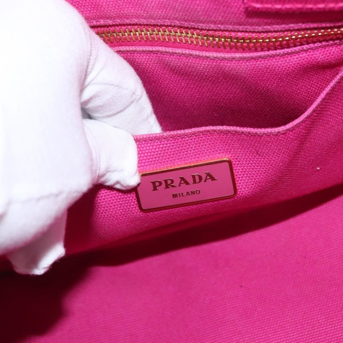 Prada Prada Canapa Tote Canvas Size ONE SIZE - 7 Thumbnail