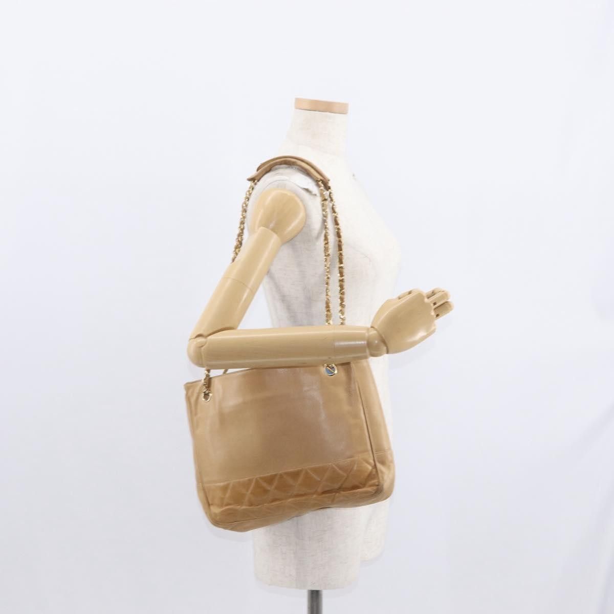 Chanel Chanel Vintage Shopping Tote Lambskin Size ONE SIZE - 15 Thumbnail