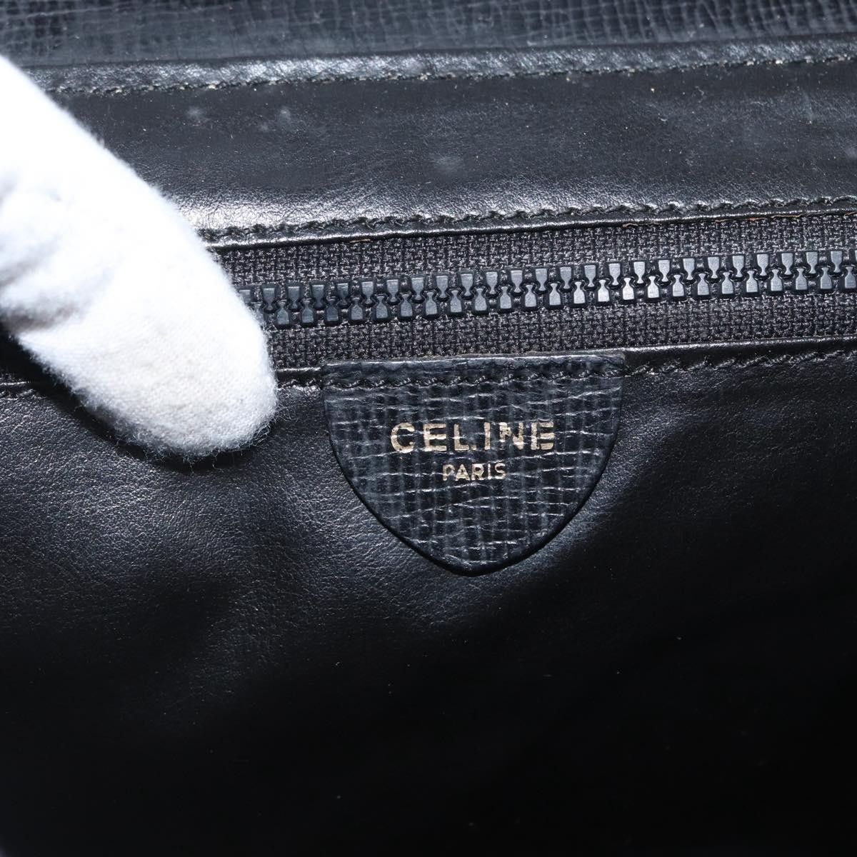 Celine Celine Circle Logo Shoulder Bag Leather Size ONE SIZE - 6 Thumbnail