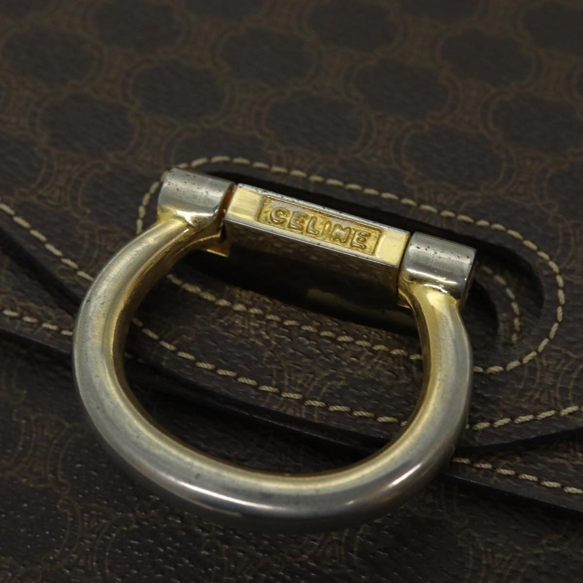 Celine Celine Macadam Handbag Macadam with leather Size ONE SIZE - 13 Thumbnail