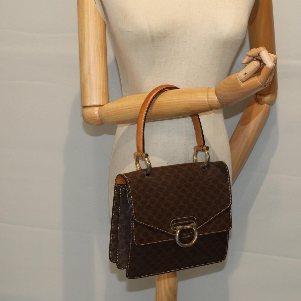 Celine Celine Macadam Handbag Macadam with leather Size ONE SIZE - 14 Thumbnail