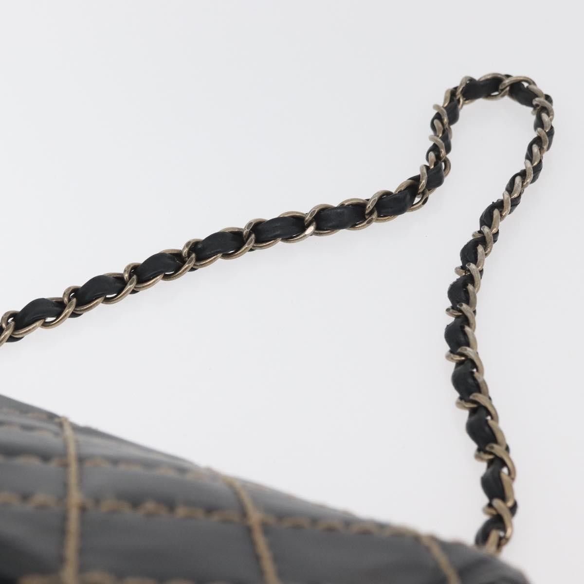 Chanel Chanel Chanel Matelassé Cuir Noir Black leather Size ONE SIZE - 14 Thumbnail