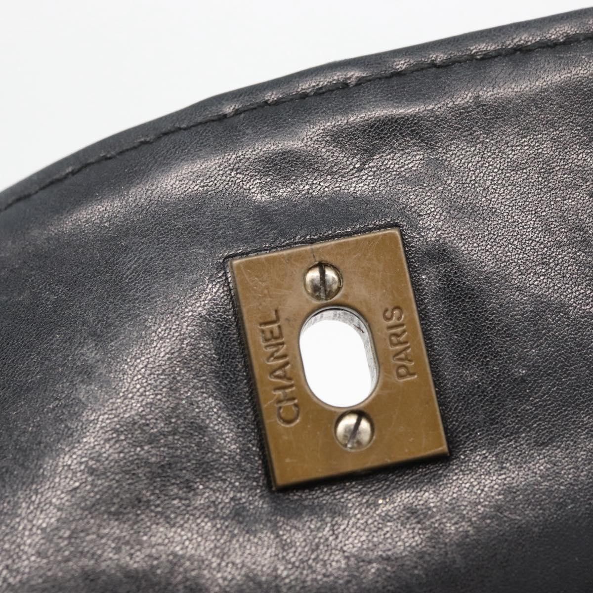Chanel Chanel Chanel Matelassé Cuir Noir Black leather Size ONE SIZE - 9 Thumbnail