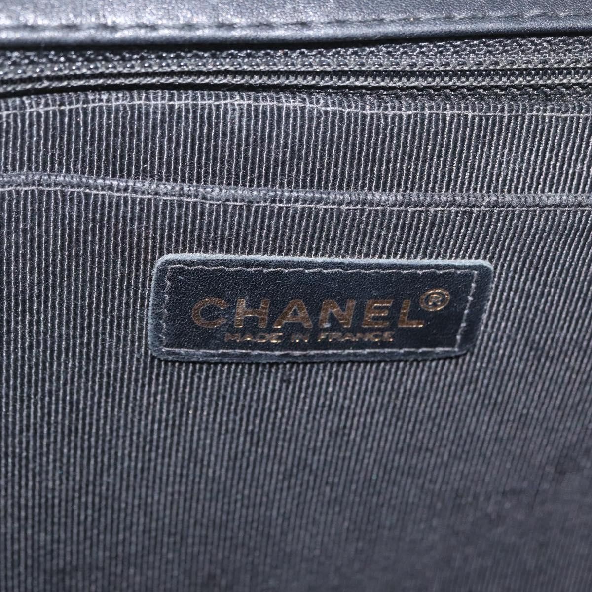 Chanel Chanel Chanel Matelassé Cuir Noir Black leather Size ONE SIZE - 23 Thumbnail