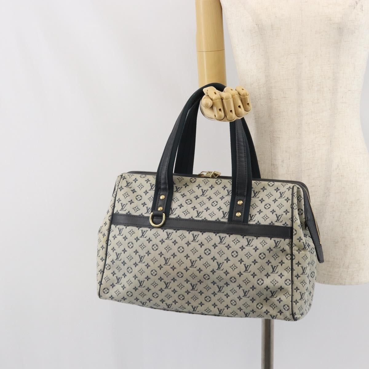 Louis Vuitton Louis Vuitton Josephine Handbag Mini Lin Size ONE SIZE - 15 Thumbnail
