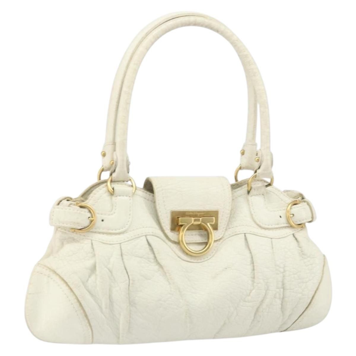 Salvatore Ferragamo Salvatore Ferragamo Gancini Leather Size ONE SIZE - 14 Thumbnail