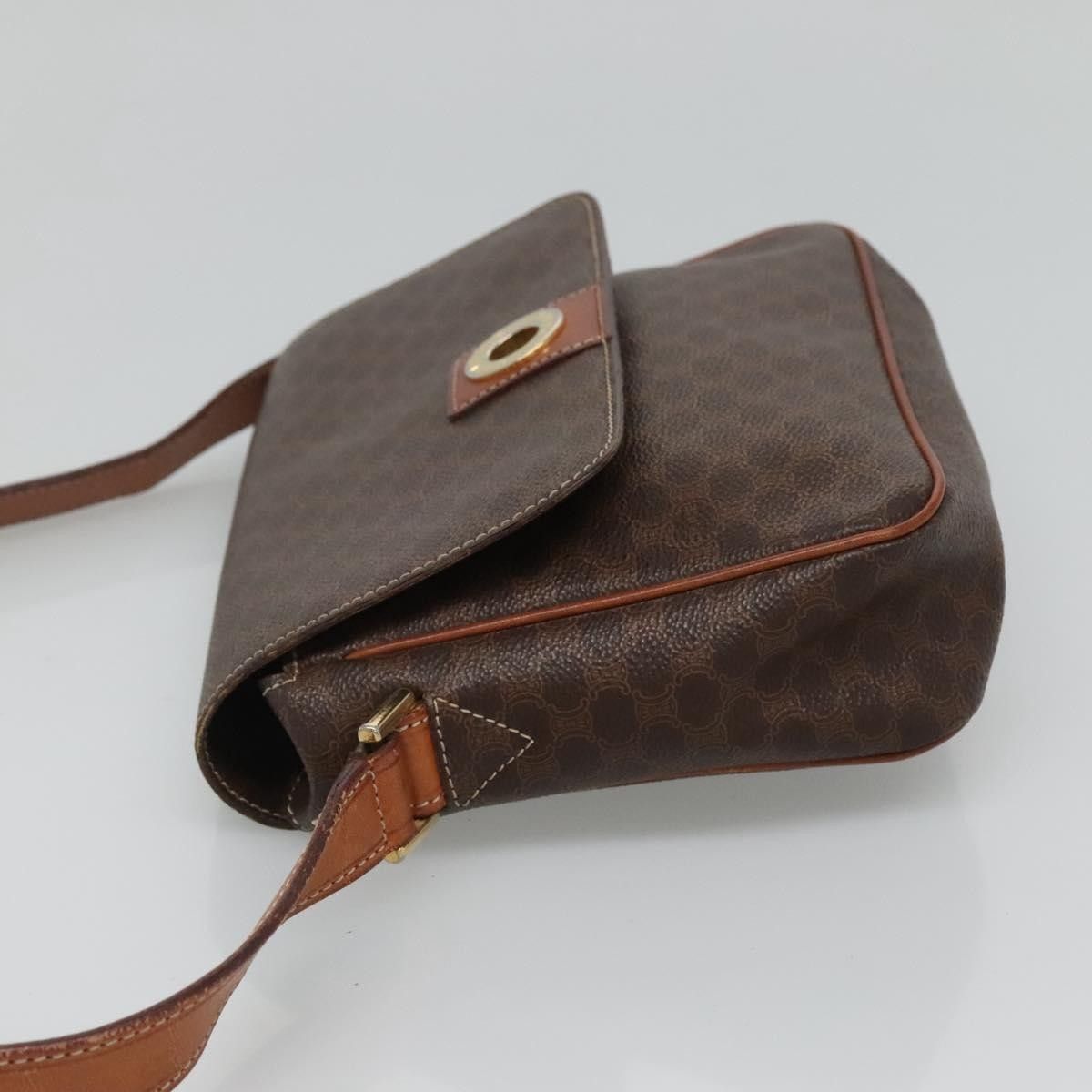 Celine Celine Vintage Macadam Shoulder Bag Canvas Size ONE SIZE - 4 Thumbnail