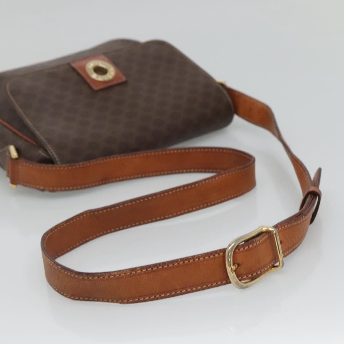 Celine Celine Vintage Macadam Shoulder Bag Canvas Size ONE SIZE - 7 Thumbnail