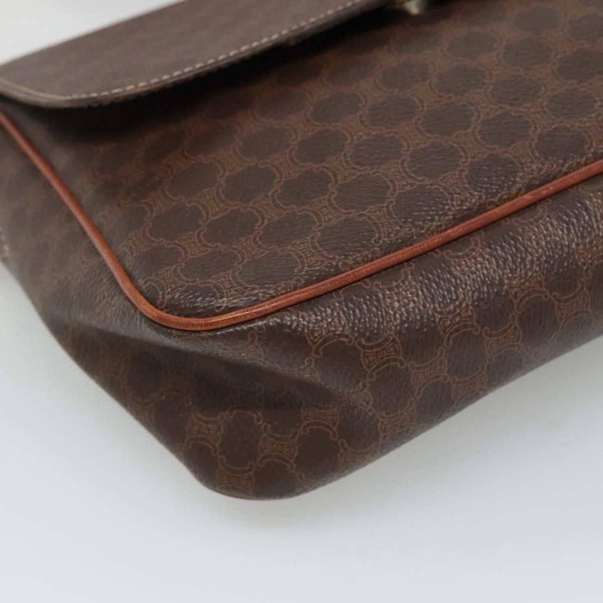 Celine Celine Vintage Macadam Shoulder Bag Canvas Size ONE SIZE - 9 Thumbnail