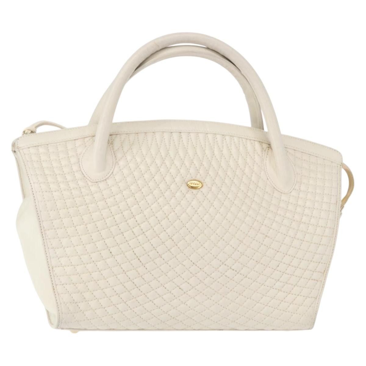 Bally Bally Vintage Handbag Quilted Leather Size ONE SIZE - 19 Thumbnail