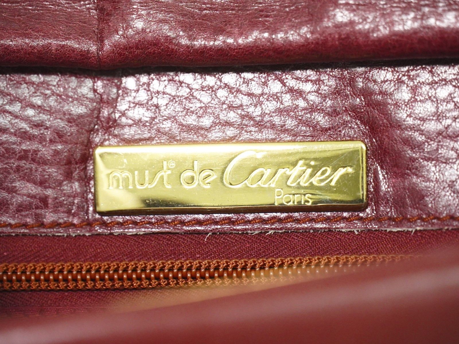 Cartier cartier Must de Cartier Shoulder Bag Leather Size ONE SIZE - 4 Thumbnail