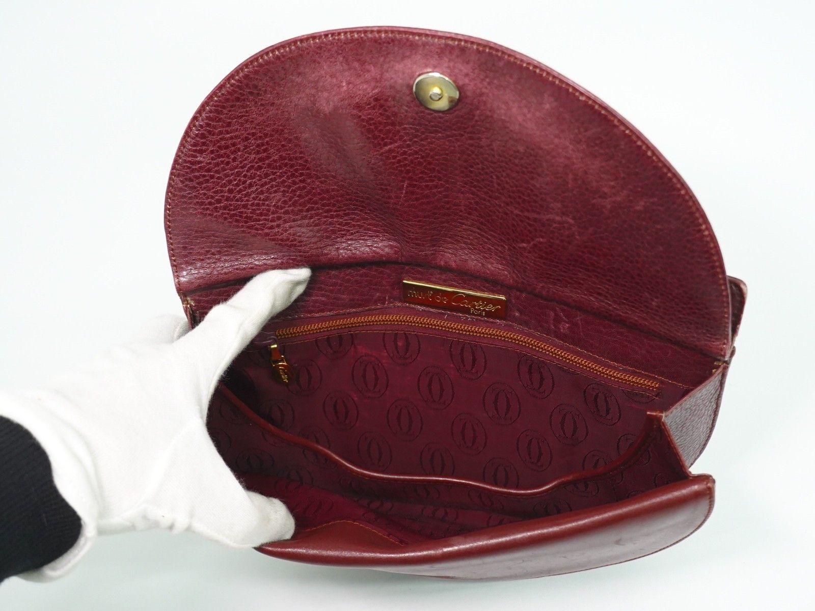 Cartier cartier Must de Cartier Shoulder Bag Leather Size ONE SIZE - 3 Thumbnail