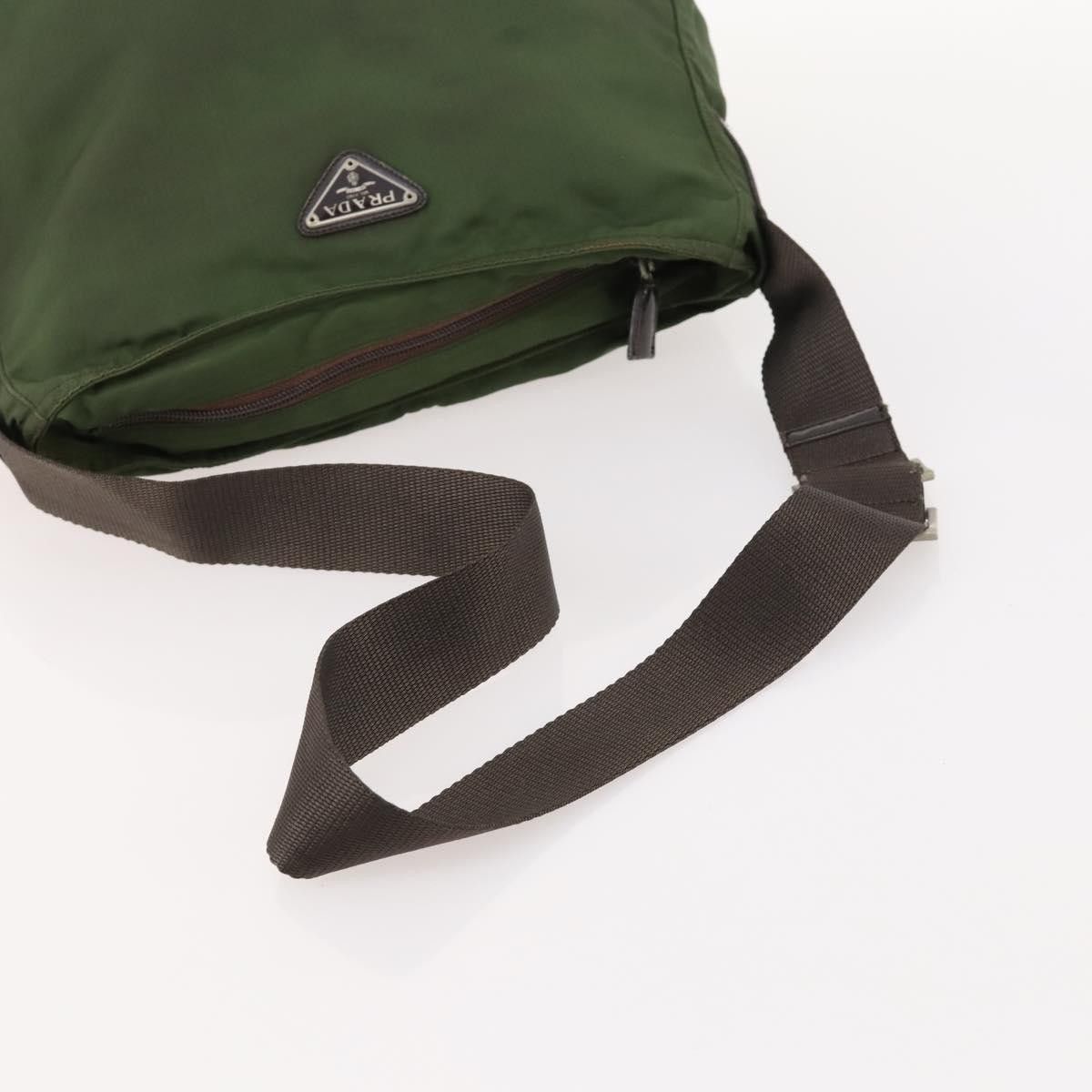 Prada Prada Zip Top Messenger Bag Tessuto Size ONE SIZE - 8 Thumbnail