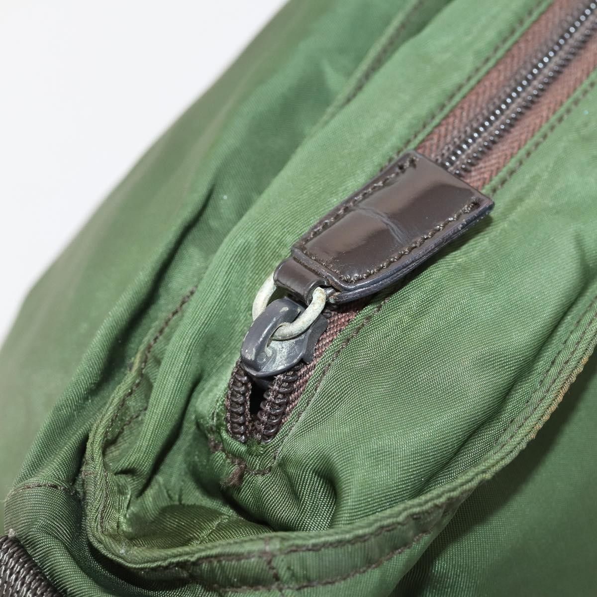 Prada Prada Zip Top Messenger Bag Tessuto Size ONE SIZE - 14 Thumbnail
