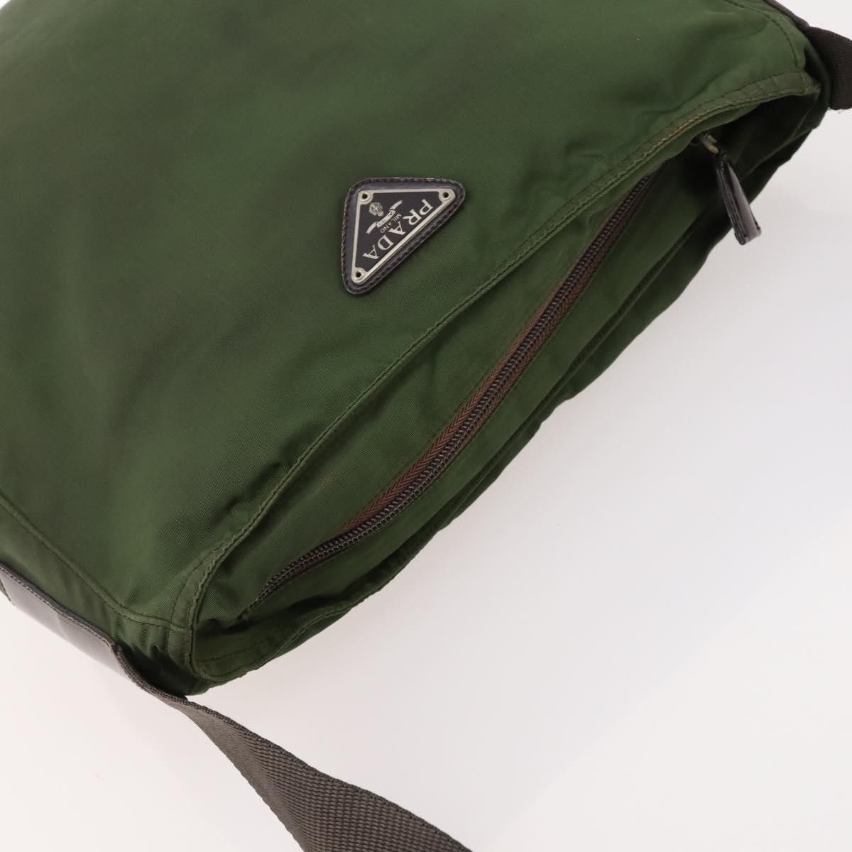 Prada Prada Zip Top Messenger Bag Tessuto Size ONE SIZE - 20 Thumbnail