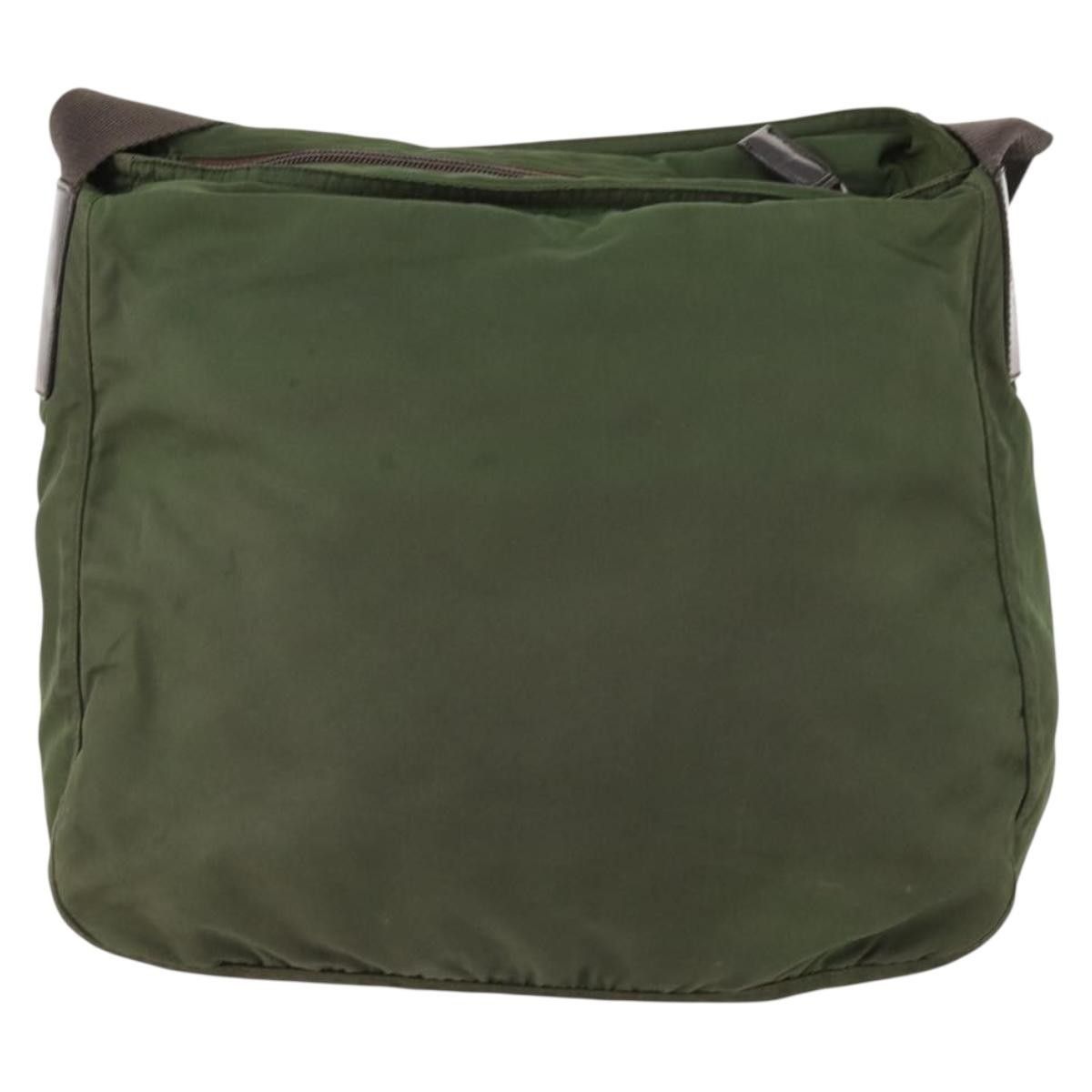 Prada Prada Zip Top Messenger Bag Tessuto Size ONE SIZE - 2 Thumbnail