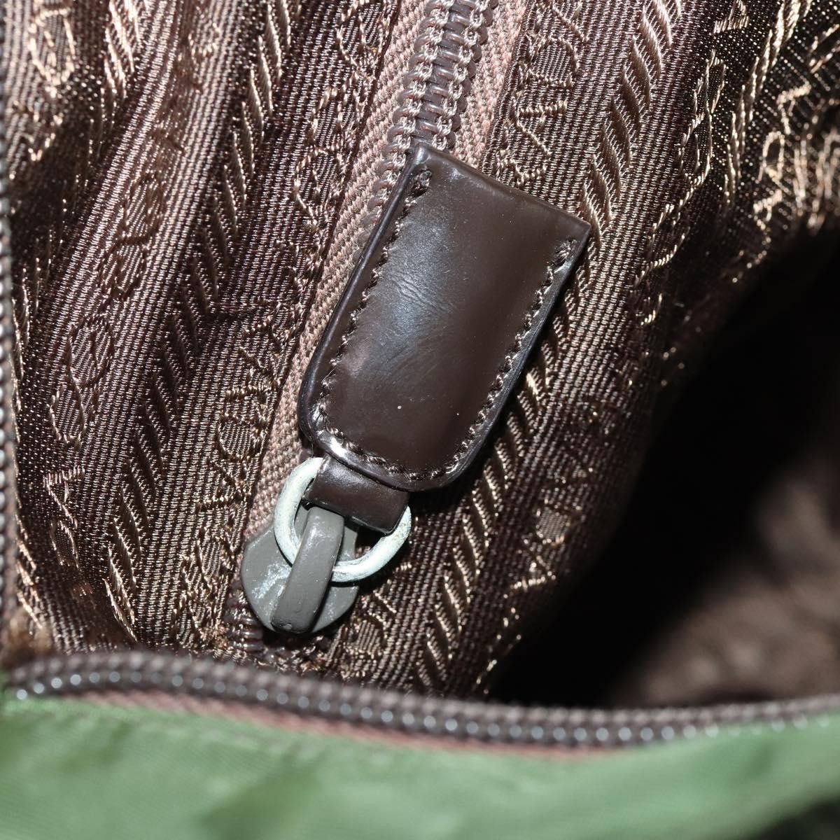 Prada Prada Zip Top Messenger Bag Tessuto Size ONE SIZE - 13 Thumbnail