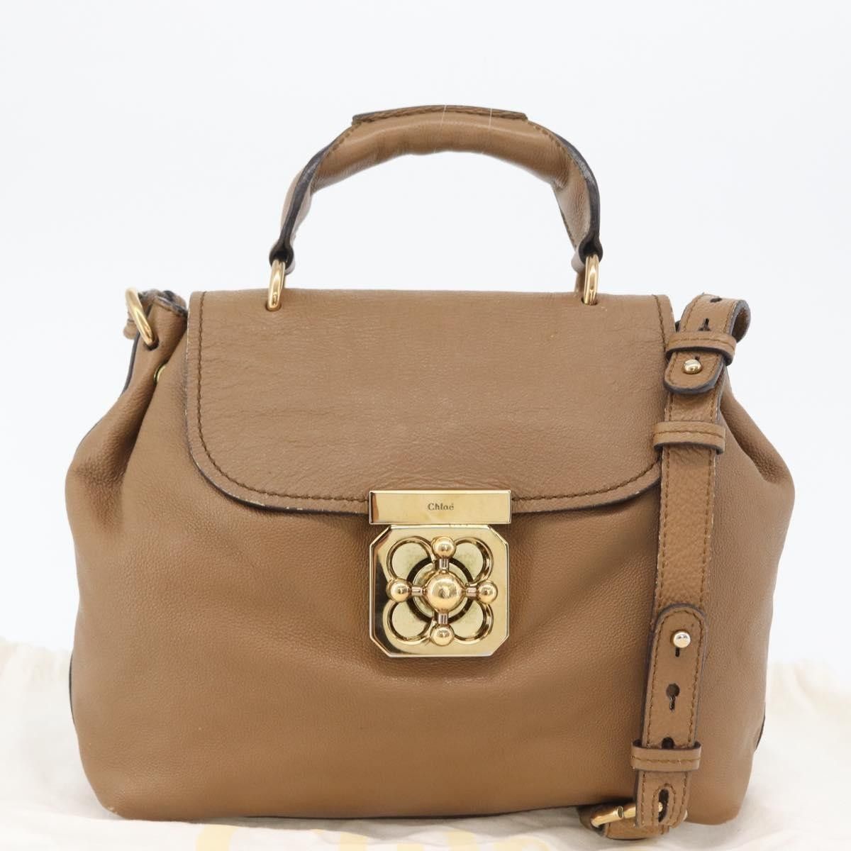Chloe Chloe Elsie Convertible Satchel Leather Size ONE SIZE - 13 Thumbnail